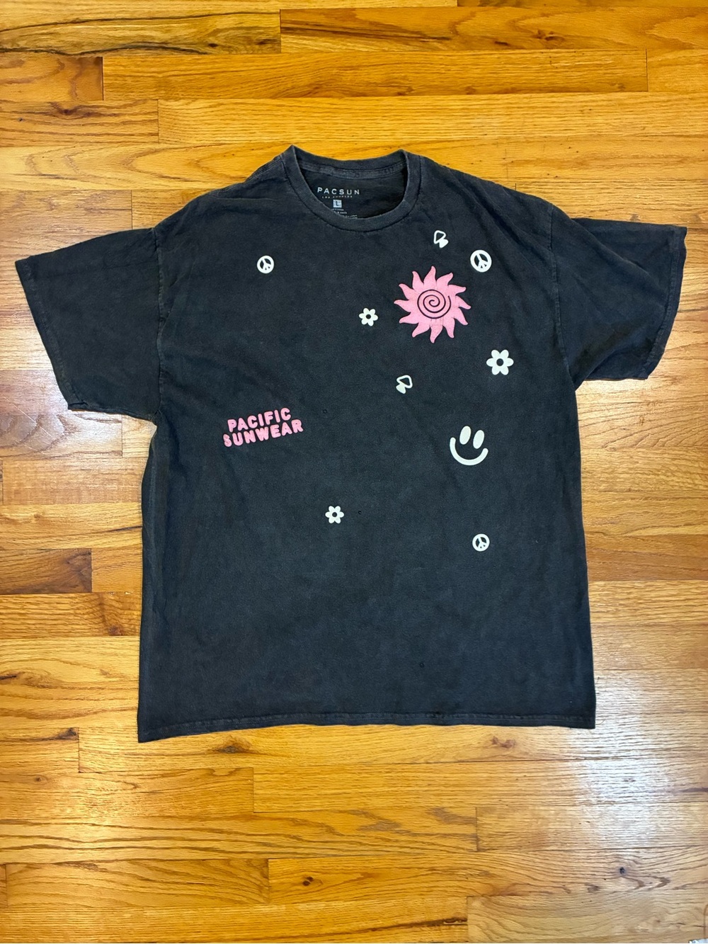 PacSun Black graphic tee